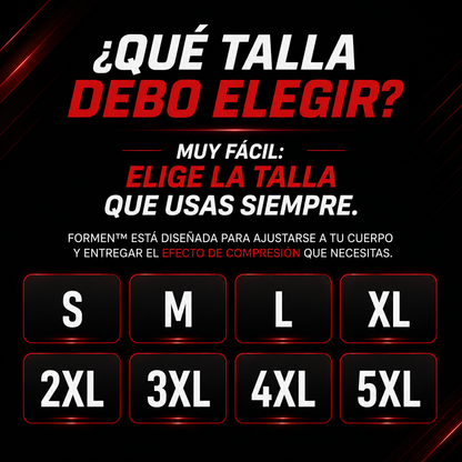 FORMEN™ | Camiseta de Compresión que Moldea tu Torso en Segundos